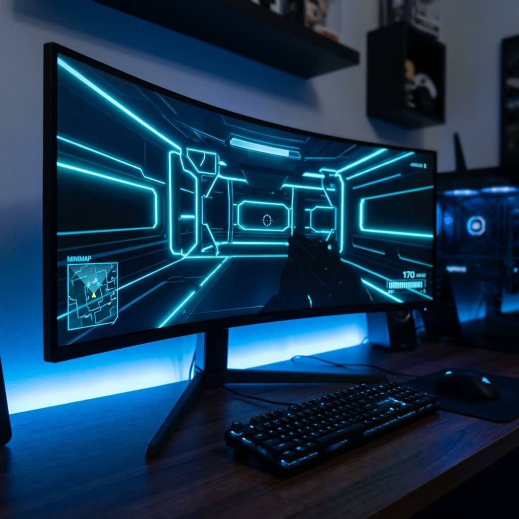 FPS 전술 슈터 HUD 디자인